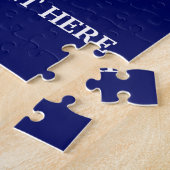  Nautical Anchor Rope Jouw tekst hier Legpuzzel (Zijkant)