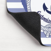 Nautical Anchor/Seahorse/knot/Customize name, # Muismat (Hoek)