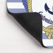 Nautical Anchor/Seahorse/knot/Customize name, # Muismat (Hoek)