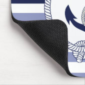 Nautical Anchor/Seaman knot/Customize name, # Muismat (Hoek)