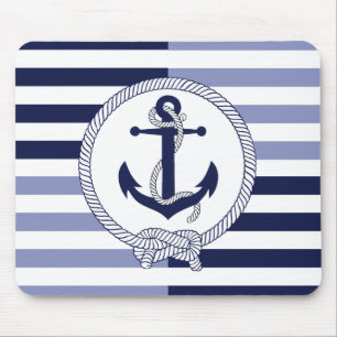 Nautical Anchor/Seaman's knot/Customize name, # Muismat