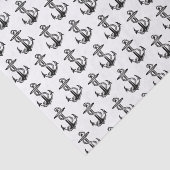 Nautical Anchor Ship Preppy Tissuepapier (Detail)