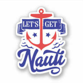 Nautical Anchor Sticker