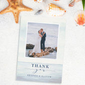 Nautical Anchor Watercolor Ocean Bedankkaart