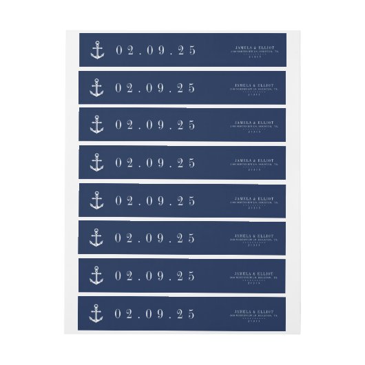 Nautical Anchor Wedding (Vel)