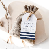Nautical Anchor Wedding Favor Bedankt Cadeaulabel