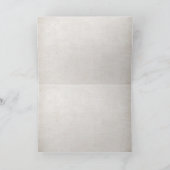 Nautical Anchor with Blue Stripes Note Kaart (Binnen)