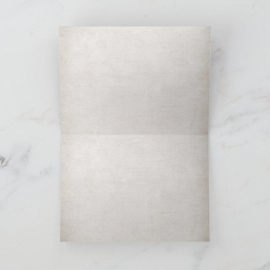 Nautical Anchor with Blue Stripes Note Kaart (Binnen)