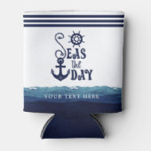 Nautical Anchor ZEEEN the DY Personalized Blikjeskoeler (Voorkant)