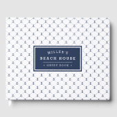 Nautical Anchors | Beach House Gastenboek (Voorkant)
