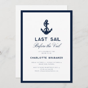 Nautical Anker Bachelorette Weekend Route Kaart