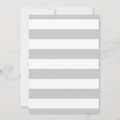 Nautical Anker Blue Boy Baby shower Invitation Kaart (Achterkant)