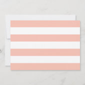 Nautical Anker Coral Roze Foto Bruiloft Save The Date (Achterkant)