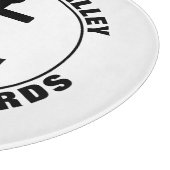 Nautical Anker Custom Boat en familienaam Snijplank (Hoek)