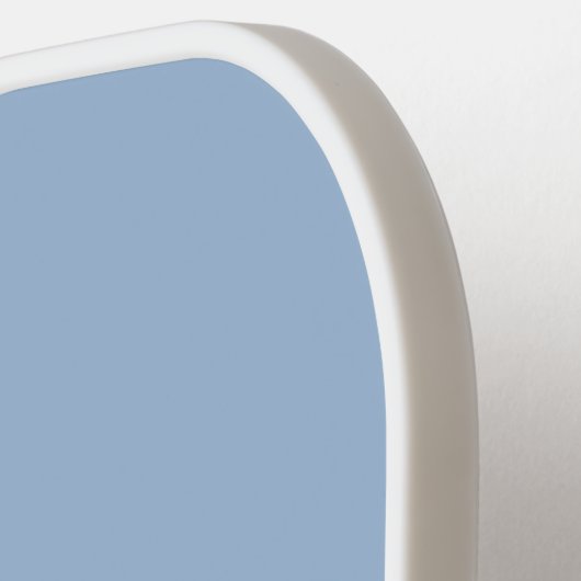 Nautical Anker Custom Naam Blauw Pickleball Paddle (Links Detail)