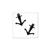 Nautical Anker Rubber Stamp Rubberstempel (Afrduk)