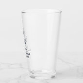 Nautical Anker Strand of Meer Huis Familienaam Glas (Links)