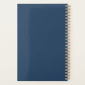 Nautical anker uw scheepsjourboekendag planner (Achterkant)