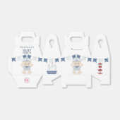 Nautical Baby Boy Baby shower Bedankdoosjes (Uitgevouwen)