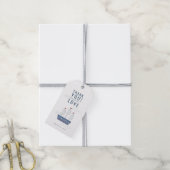 Nautical Baby Boy Baby shower Bedankt Cadeaulabel (Met Touw)