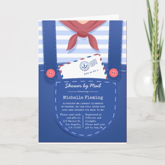 Nautical Baby Boy Shower by Mail (Voorkant)