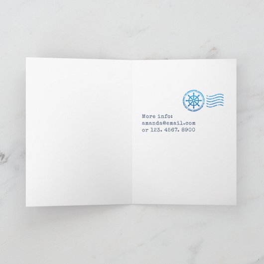 Nautical Baby Boy Shower by Mail (Binnen)