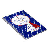 Nautical Baby shower Guest Book- Notitieboek (Rechterzijde)