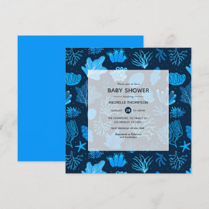 Nautical Baby Shower Onder de Zee Kaart