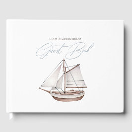 Nautical Baby shower Sailor Gastenboek