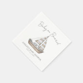 Nautical Baby Shower Servet (Hoek)