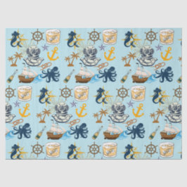  Nautical Bachelor Party Tissuepapier