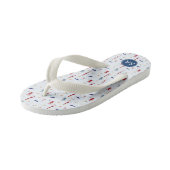 Nautical Back to School & Dorm Essentials Kinder Teenslippers (Schuin)