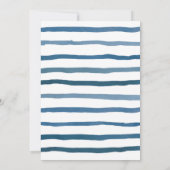 Nautical Baptism 2e verjaardag Party in Spaans Kaart (Achterkant)