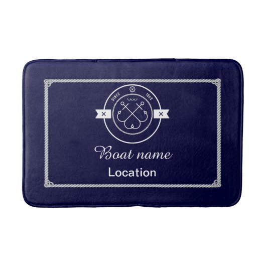 Nautical Bath Mat (Voorkant)