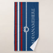 Nautical Bath Towel Badhanddoek (Badhanddoek)