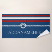 Nautical Bath Towel Badhanddoek (Badhanddoek)
