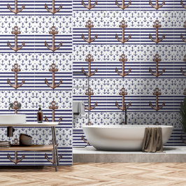 Nautical Bathroom Behang