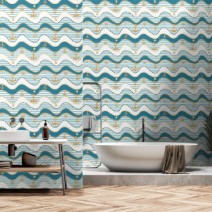 Nautical Bathroom Behang
