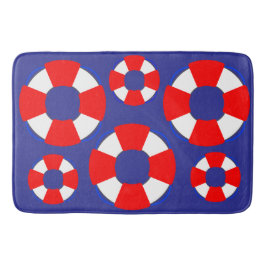 Nautical Bathroom Mat