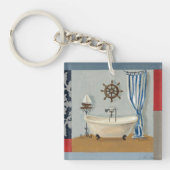 Nautical Bathroom Sleutelhanger (Voorkant)
