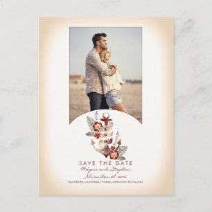 Nautical Beach Anchor Photo Save the Date Aankondigingskaart