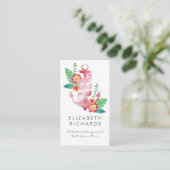 Nautical Beach Anker Kust Cruise Yacht Party Visitekaartje (Staand voorkant)