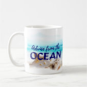 Nautical Beach Coffee Mok Gift/Ocean Advice (Links)