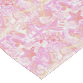 Nautical Beach Collage Hot Pink ID840 Tafelkleed (Gekanteld)
