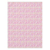 Nautical Beach Collage Hot Pink ID840 Tafelkleed (Voorkant)