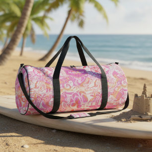 Nautical Beach Collage Hot Roze ID840 Plunjezak