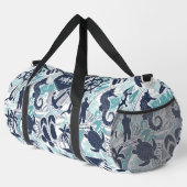 Nautical Beach Collage Navy Teal ID840 Plunjezak (Rechterhoek)