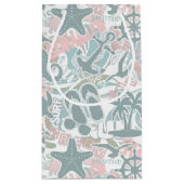 Nautical Beach Collage Sage ID840 Klein Cadeauzakje (Achterkant)