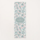 Nautical Beach Collage Sage ID840 Yogamat (Voorkant)