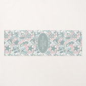 Nautical Beach Collage Sage ID840 Yogamat (Voorkant (horizontaal))